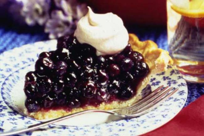 Double Blueberry Pie